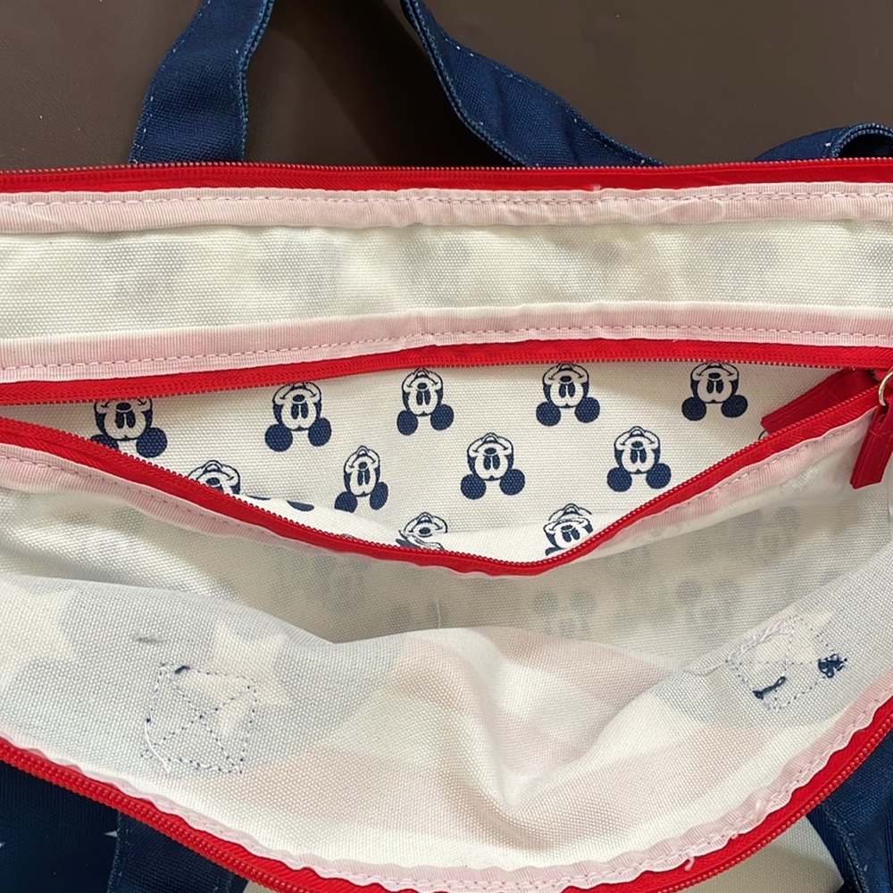 Mickey Mouse Foldable Tote Bag - Americana Collection - Picture 6 of 6